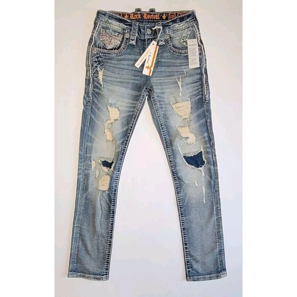 Rock Revival Men's Jeans 29x30 - Picture 1 of 9